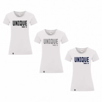 Unique Fitness Ladies Teeshirt - Black, Grey or Navy Print Options